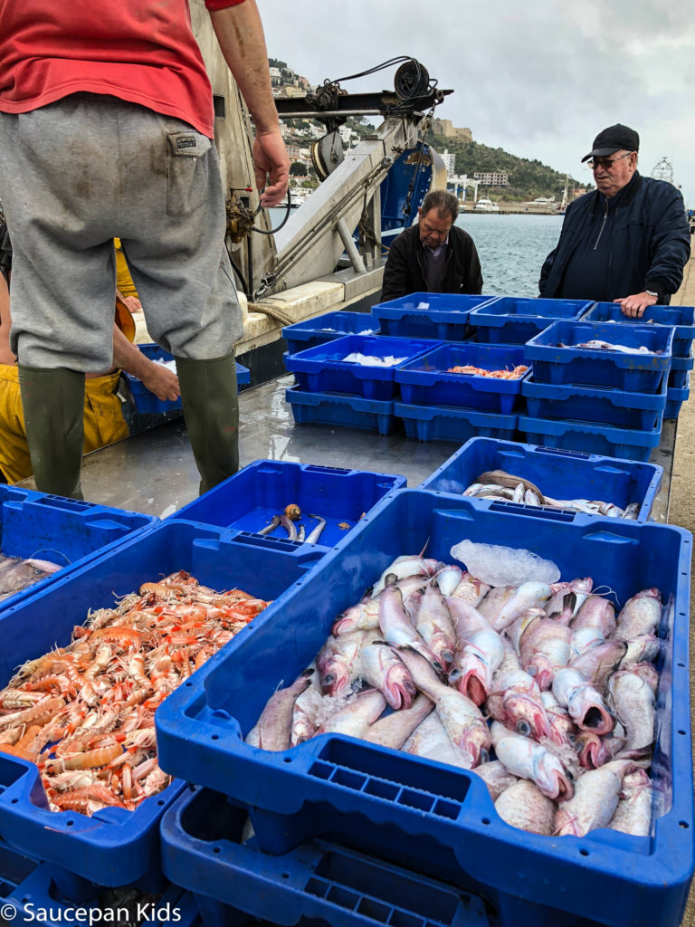 Family Friendly things to do in Costa Brava with Saucepan Kids - Catalonia - Spain - A family visit to the fish auction in Roses